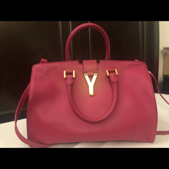 ysl logo bag